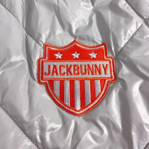 【美品】ジャックバニー リバーシブル 中綿ブルゾン ボア グレー/赤 サイズ4