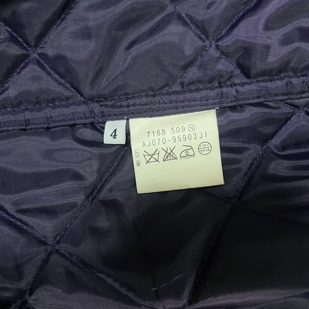 赤タグ タケオキクチ ヘリンボーン カシミヤ チェスターコート 大きいサイズ 4