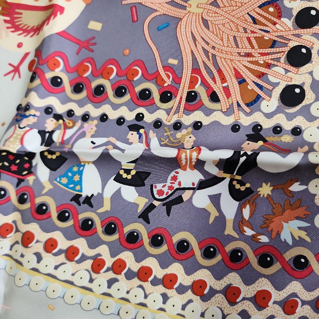 美品 box付【HERMES】カレ90 COSTUME DE FETE エルメス