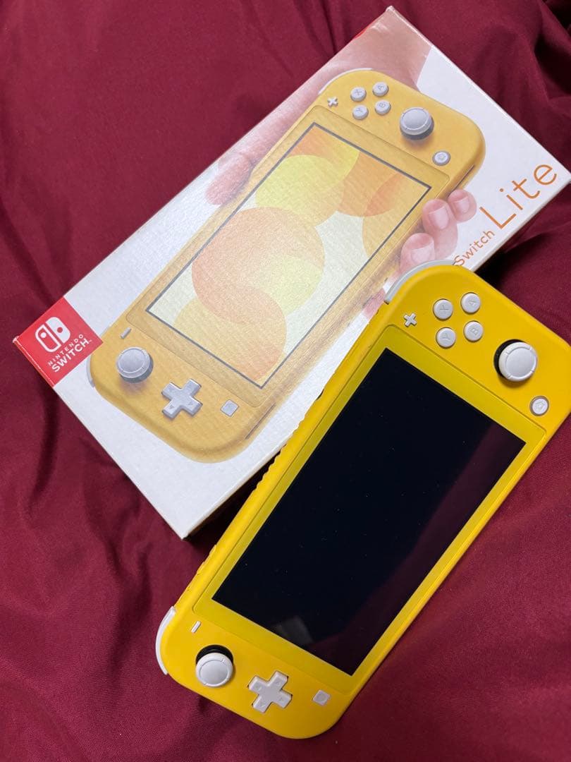 Nintendo Switch Lite イエロー 箱付き　本体