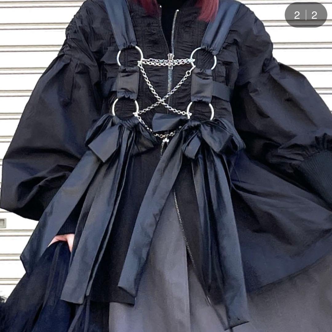 あ*ね様 ezick リボンハーネス ブラック 新品未使用