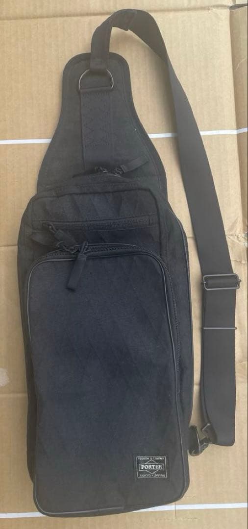 PORTER / HYBRID SLING SHOULDER BAG ブラック