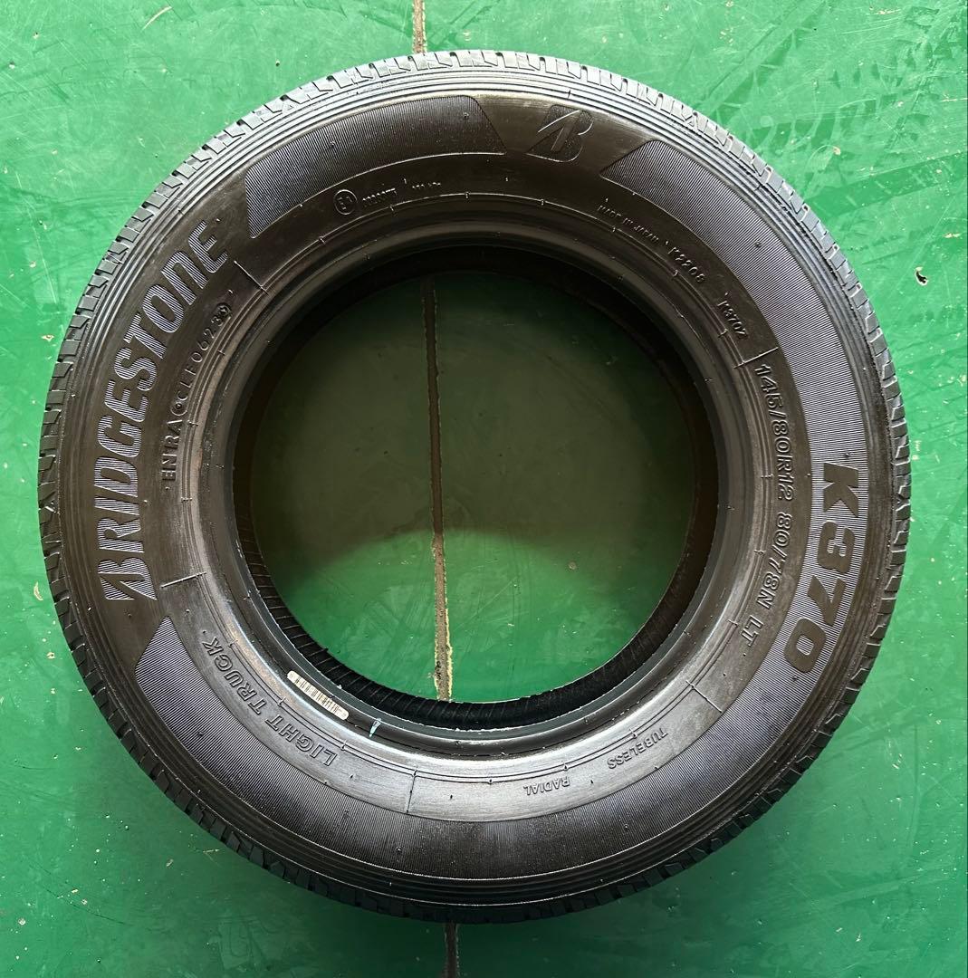 ヒカル ブリヂストン145/80R12 K370 4本セット