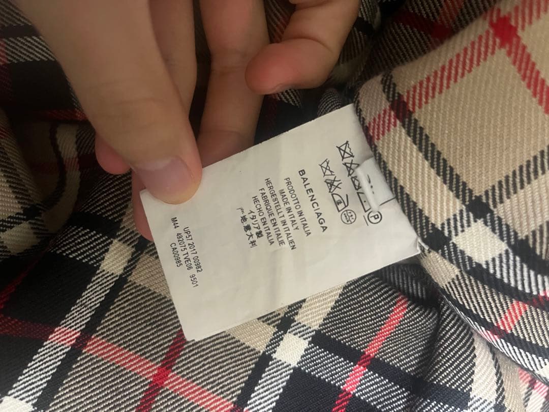 キ*2様 BALENCIAGA デムナ期　アシンメトリートレンチコート