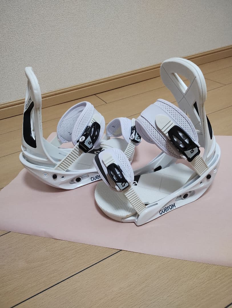 ★BURTON★バートン★ビンディング★カスタム★白★24-26cm★ジャンク★