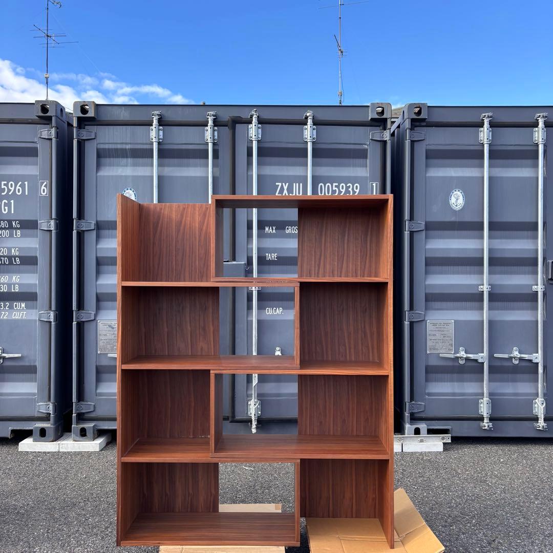 モーダエンカーサ ? フレキシブル ブックケース ウォールナット 本棚 家具