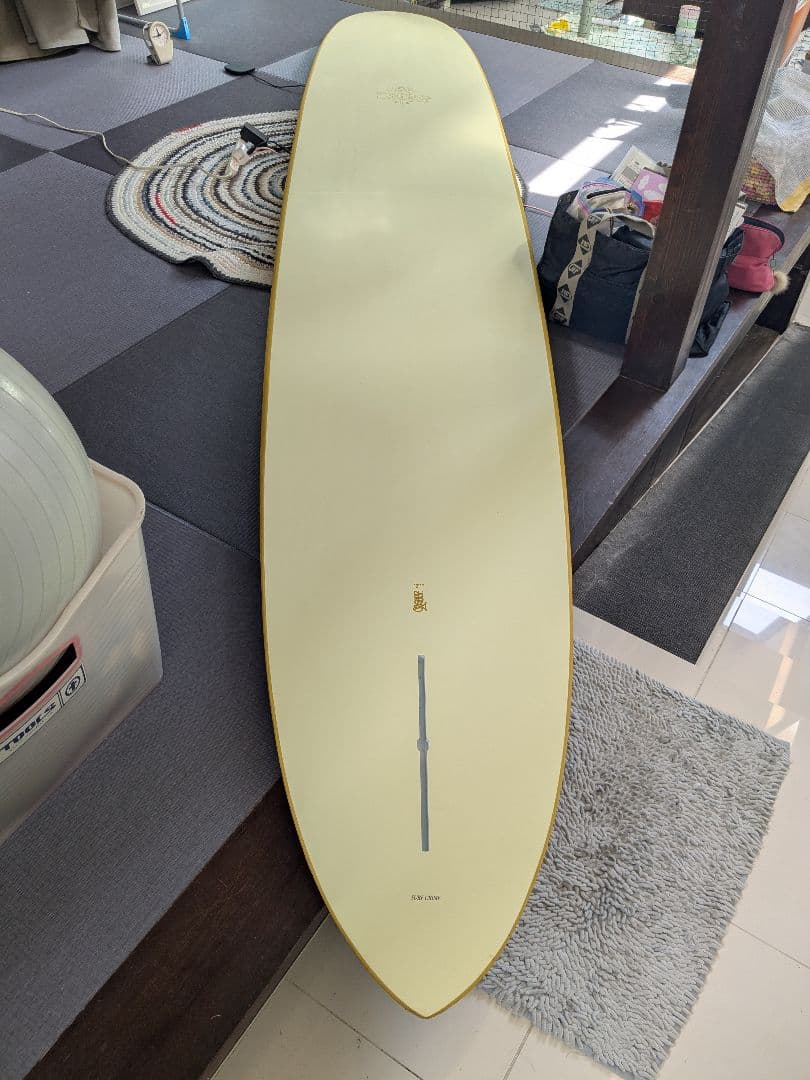 CRIME グライダー　ロングボード 12.1フィート イエロー　シングルフィン
