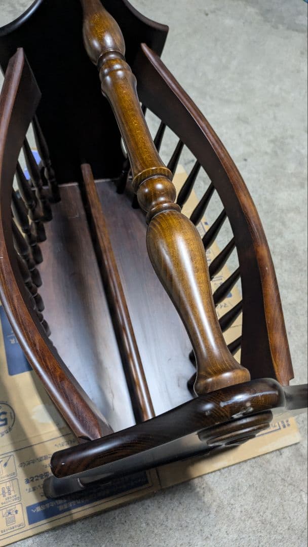 美品！マガジンラック　アンティーク家具　柏木工　KASHIWA