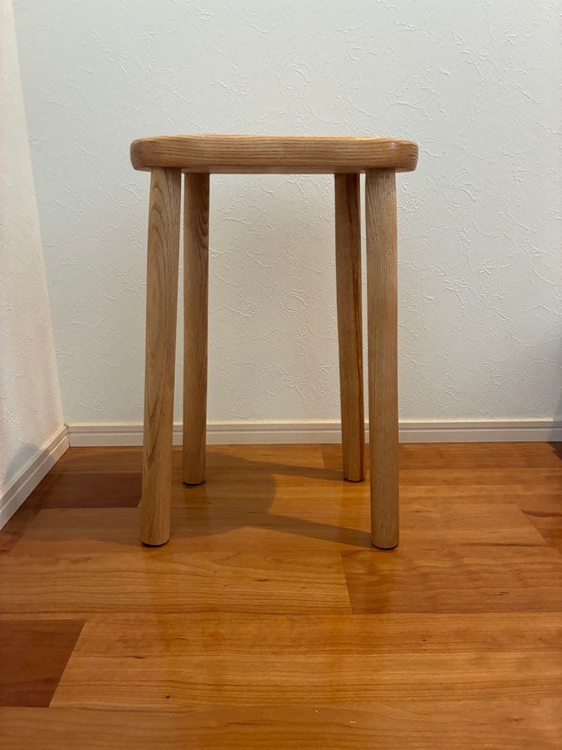 注文製作　栗の無垢材のスツール