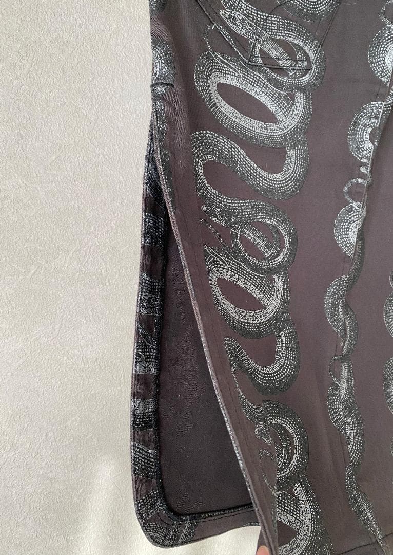 ヒステリックグラマー HYSTERICS ヒステリックス スネーク蛇柄スカート