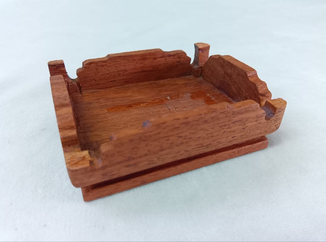 ミニ木製花台　盆栽敷板　15点セット　まとめ売り　飾り台　レトロ　香炉台　盆栽台