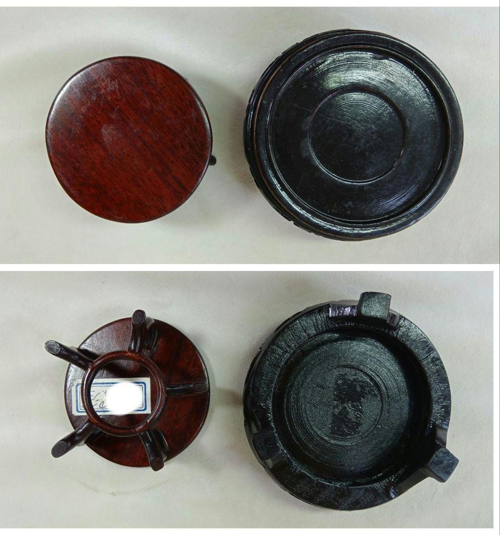 ミニ木製花台　盆栽敷板　15点セット　まとめ売り　飾り台　レトロ　香炉台　盆栽台