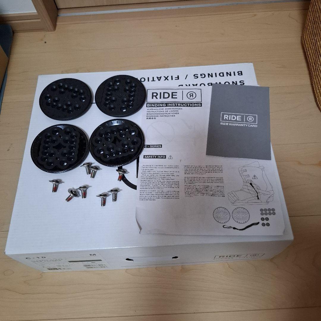 RIDE C-10 スノーボード ビンディング Mサイズ