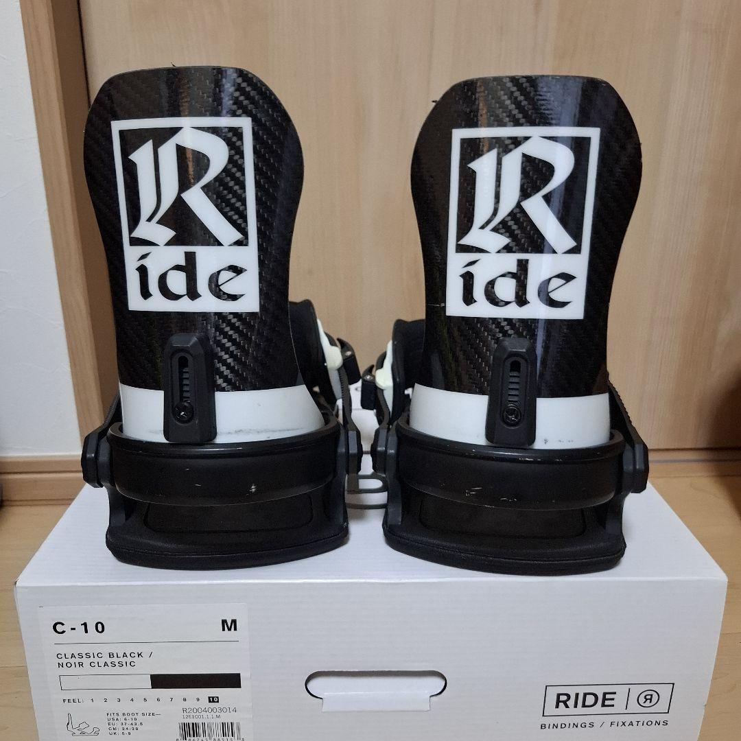 RIDE C-10 スノーボード ビンディング Mサイズ