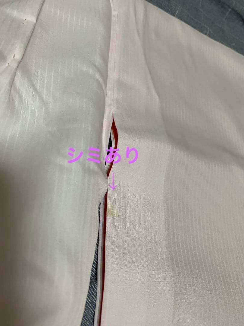 七五三 祝い着セット 赤い被布着付　赤とピンク