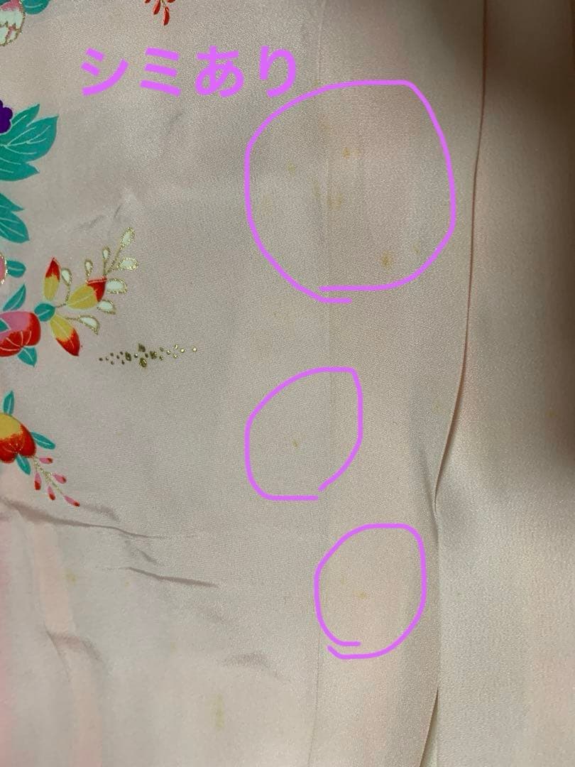 七五三 祝い着セット 赤い被布着付　赤とピンク