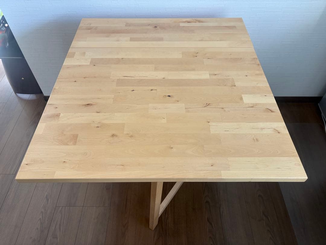 【2/6までの購入限定値下げ】IKEA 収納付きバタフライテーブル　NORDEN