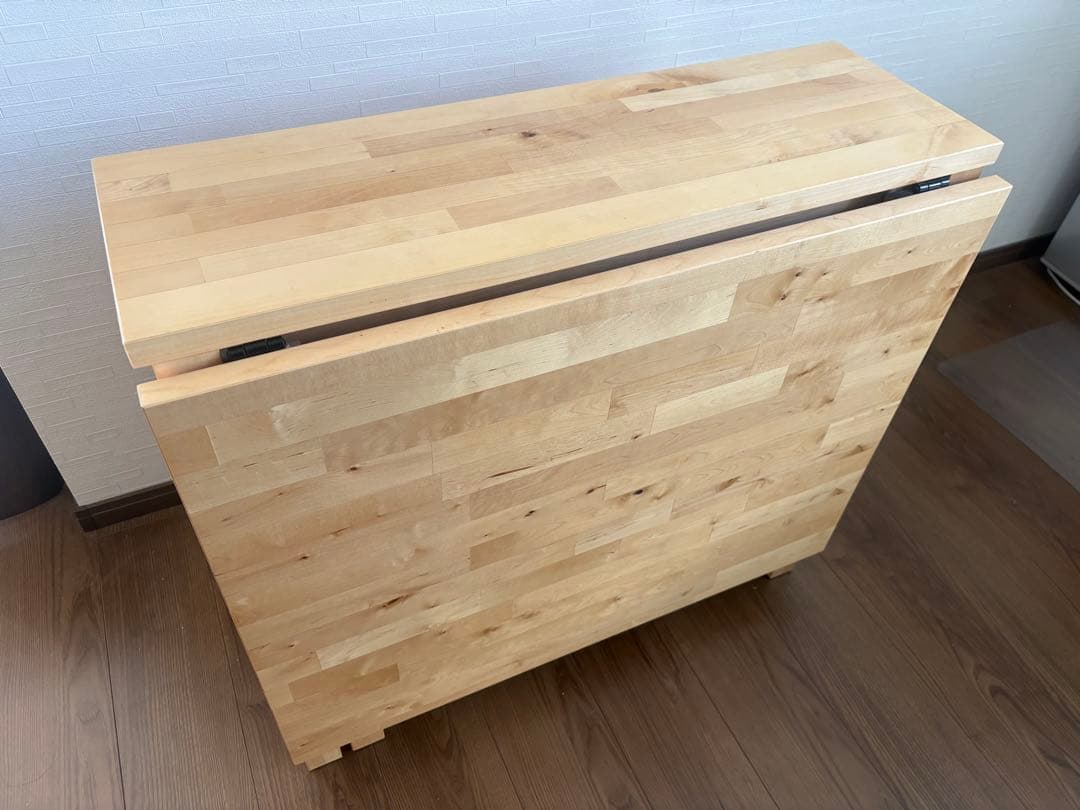 【2/6までの購入限定値下げ】IKEA 収納付きバタフライテーブル　NORDEN