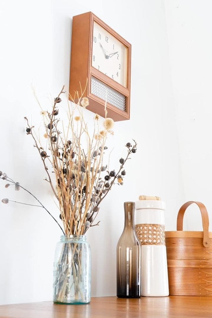 インターゼロ 壁掛け時計 振り子時計 CH-057CB CAFE BROWN