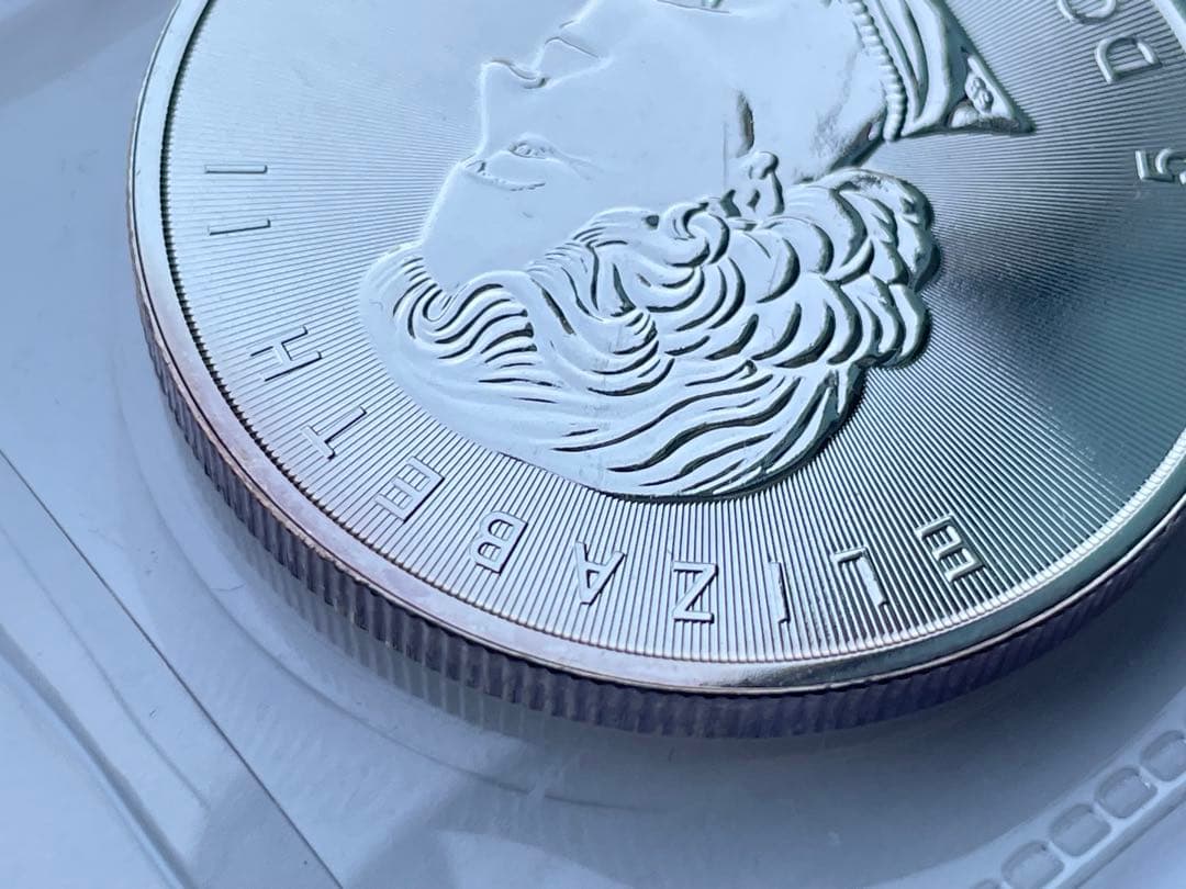  SILVER MAPLE LEAF 1oz 銀貨2014