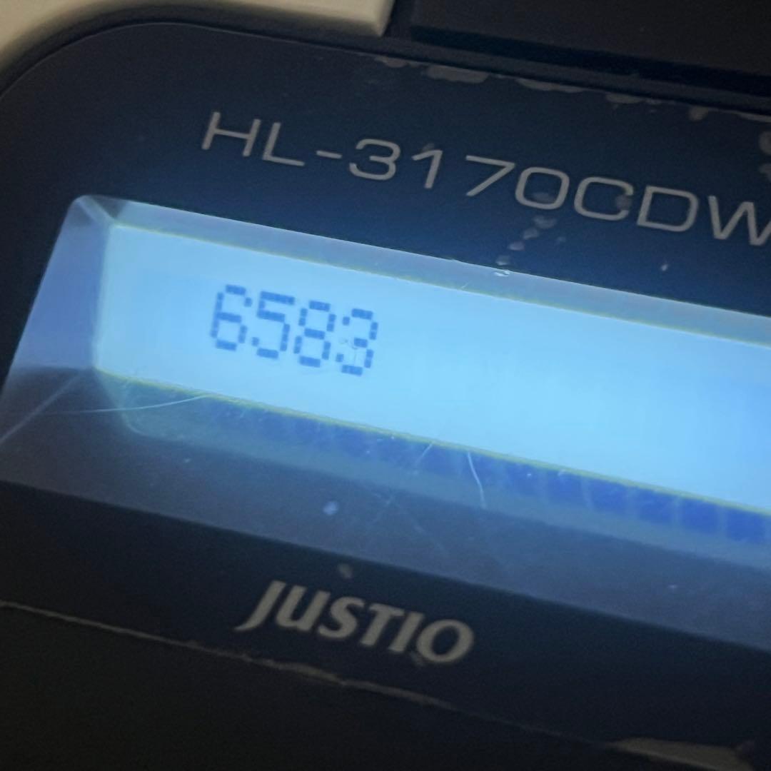 【動作品】brother レーザープリンター HL-3170CDW