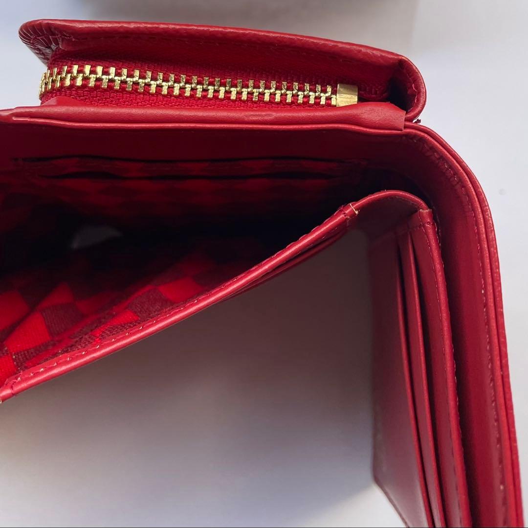 ききページ【新品】サマンサタバサプチチョイス 三つ折り財布　ハーツラビュル