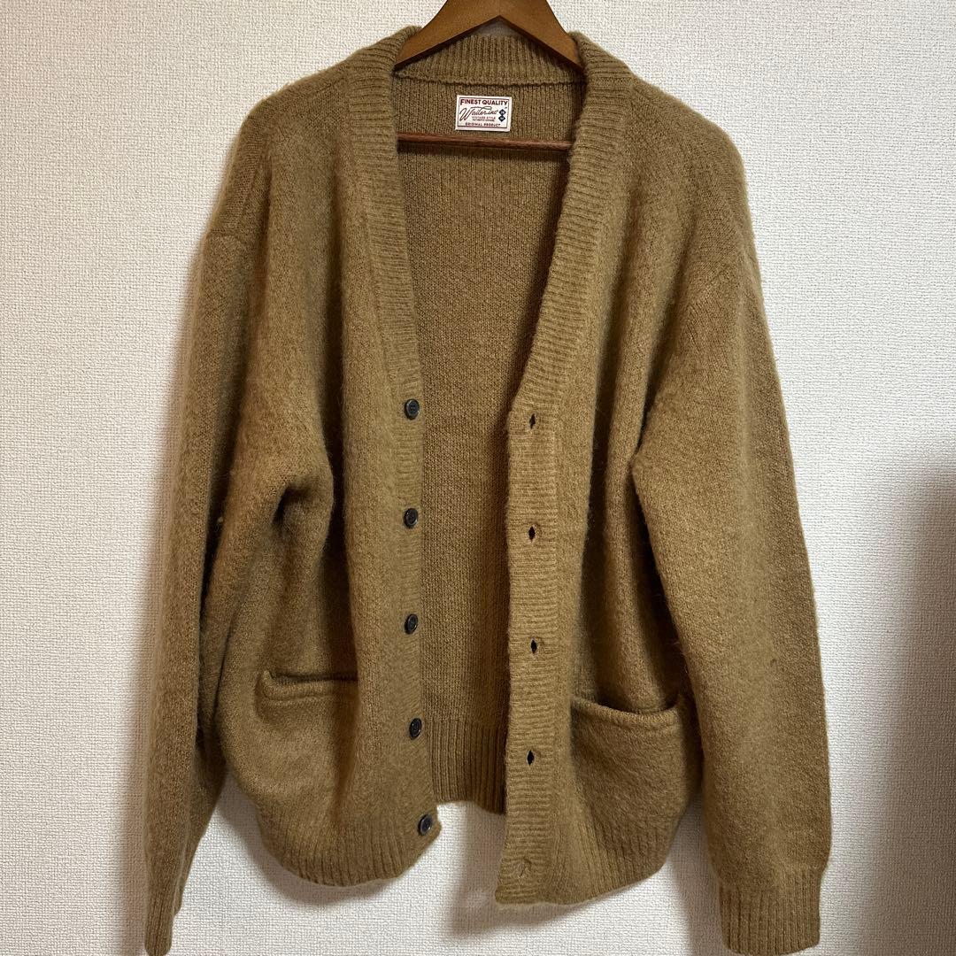 WAIPER.inc モヘアニット カーディガン SOLID【WP1072】