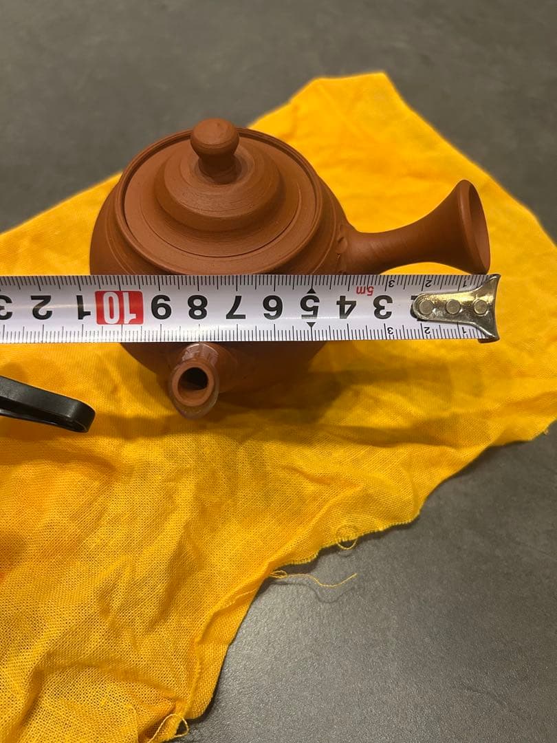 常滑焼　山田常山　絵夢　急須