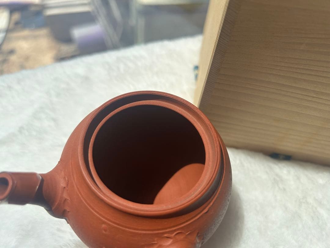 常滑焼　山田常山　絵夢　急須