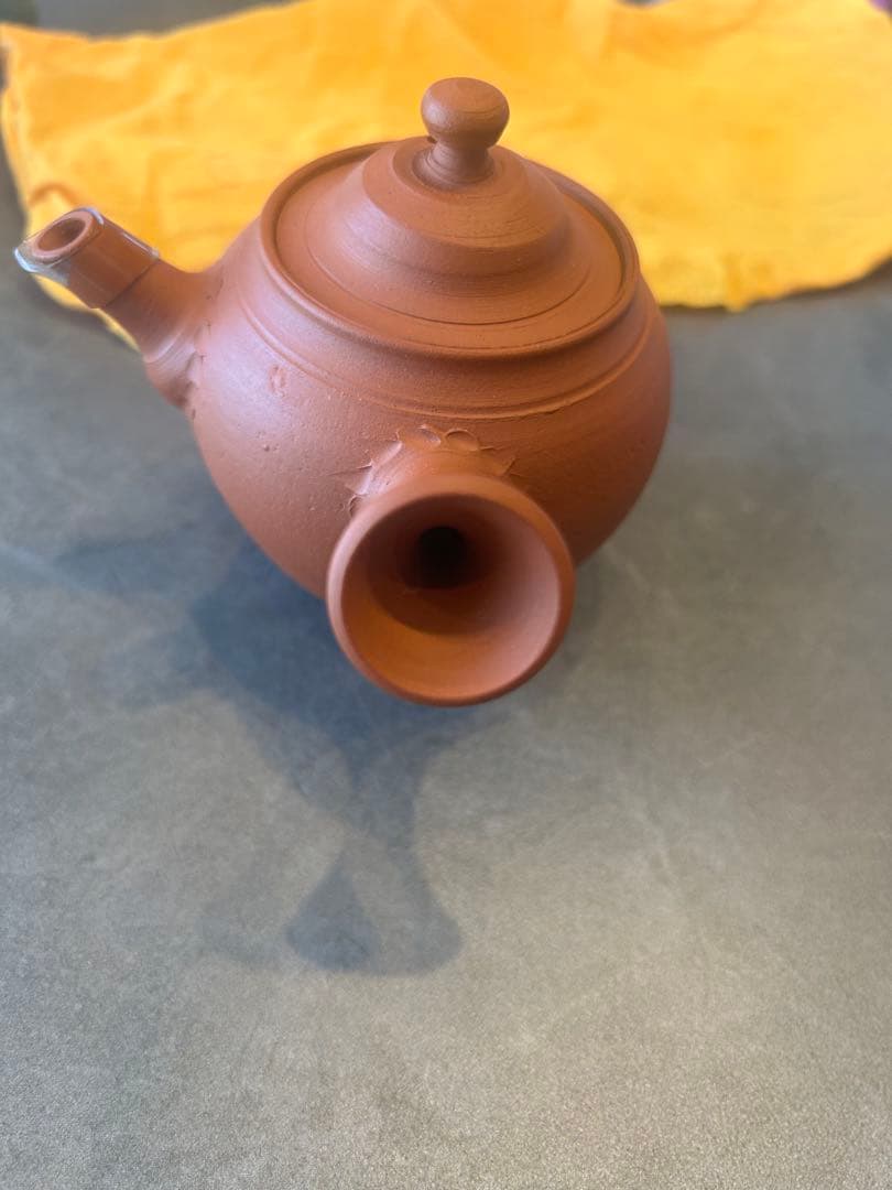 常滑焼　山田常山　絵夢　急須