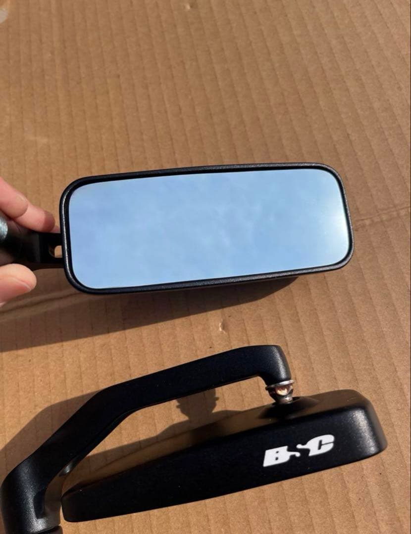 デイトナ　バイクミラー 希少ブラック 2個セット　定価11200円