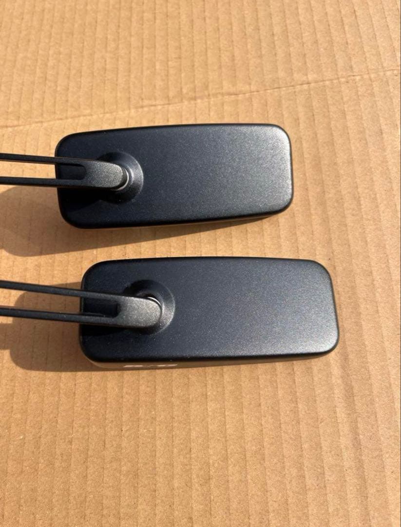 デイトナ　バイクミラー 希少ブラック 2個セット　定価11200円