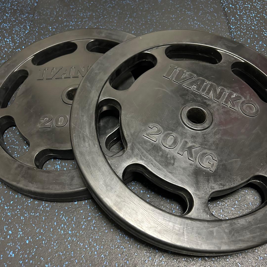 IVANKO イヴァンコ 径28mm ラバープレート 20kg② アイロテック