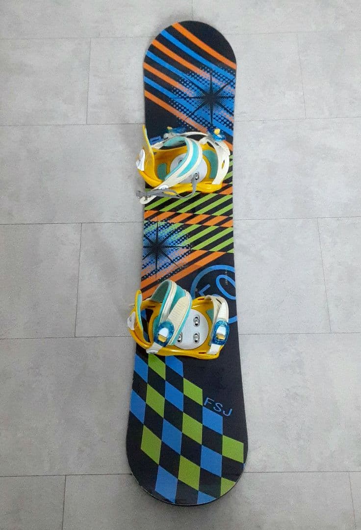 BXB FSJ ジュニア スノーボードセット131 IGNIOバインディング付き