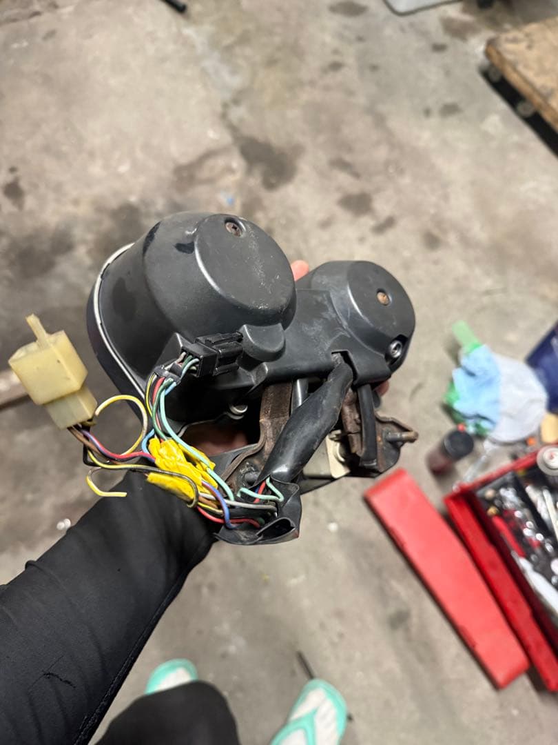 ゼファー400初期型メーター55682km