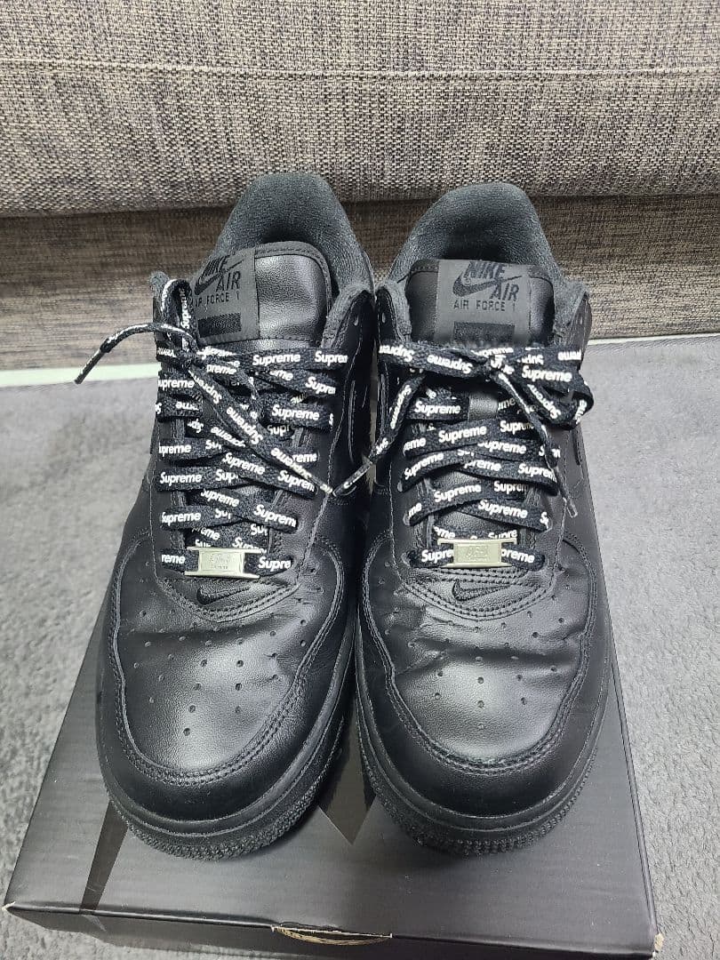 Supreme Air Force 1 ブラック