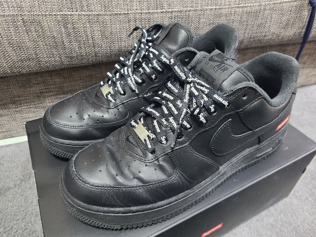 Supreme Air Force 1 ブラック