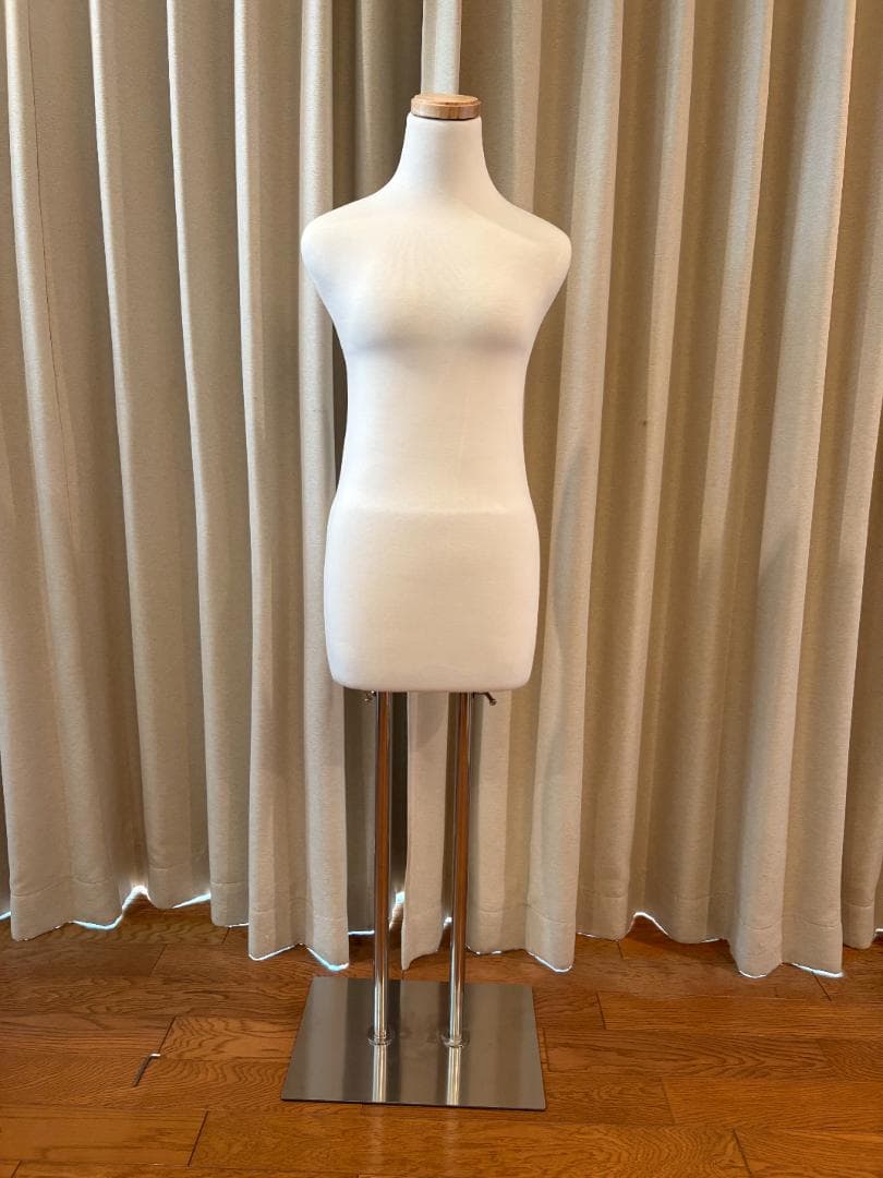 【和装用トルソー】 着付け練習 マネキン 芯地張り着付けトルソー　2本ポール仕様