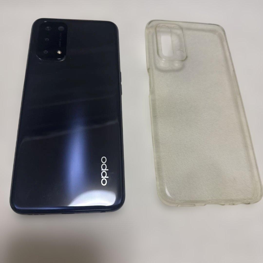 【ほぼ未使用品】OPPO A54 5G シルバーブラック au版SIMフリー