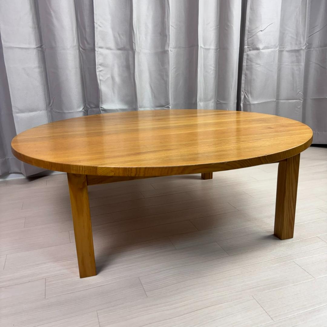 無印良品　ローテーブル　無垢材　1050W