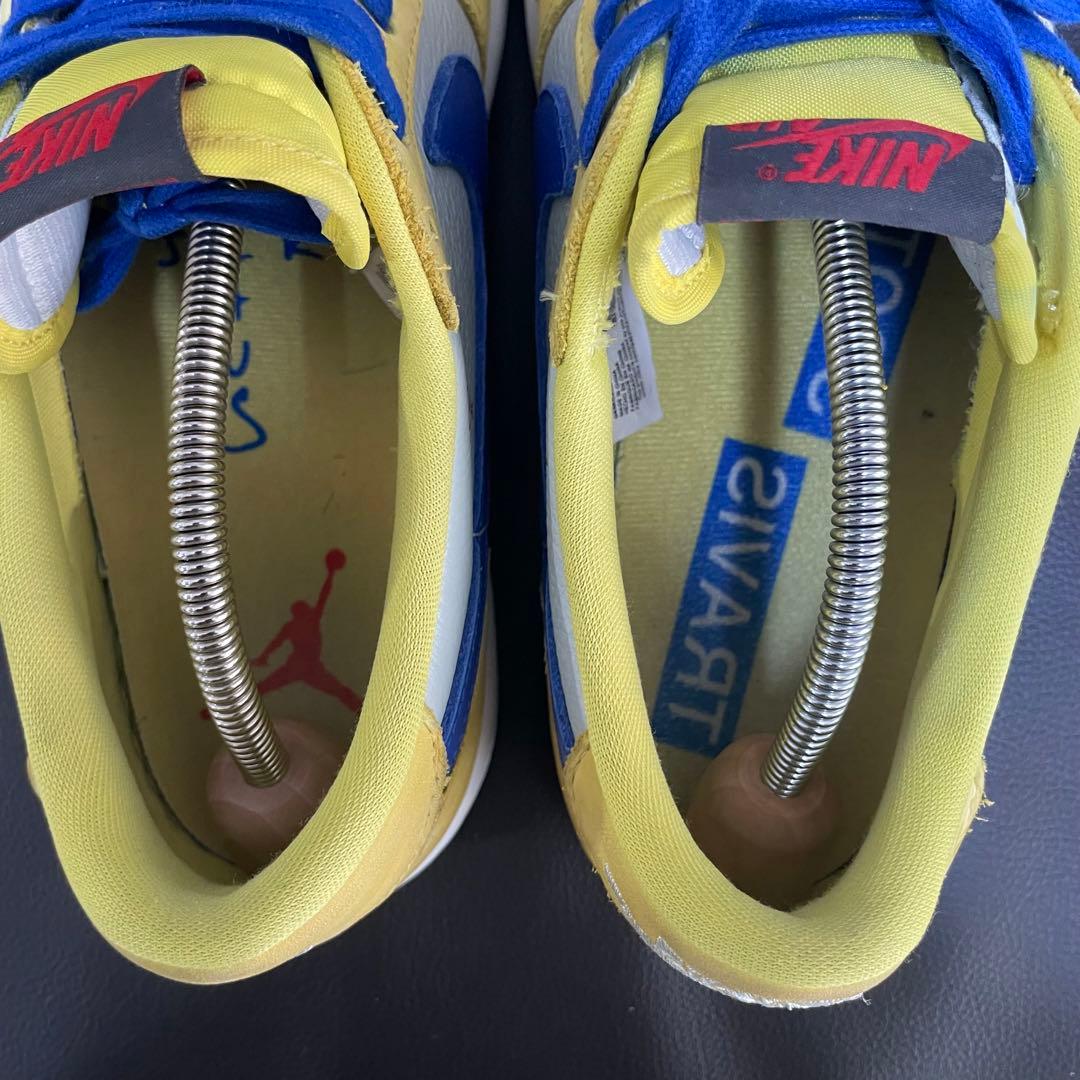 靴 Travis Scott Nike Air Jordan 1 Canary 28