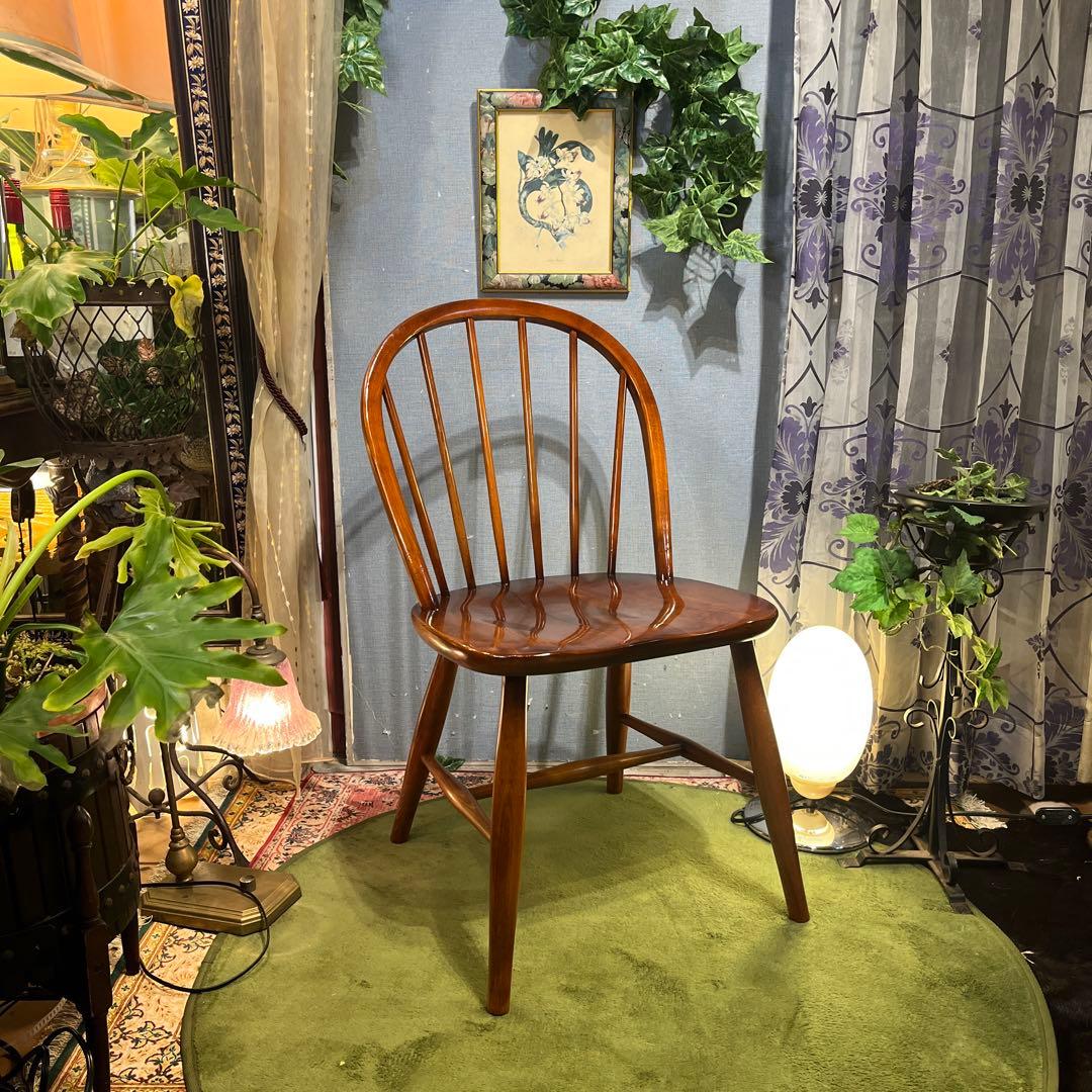 L２　キツツキマーク　ヴィンテージ ヴィンテージ ボーバックチェア