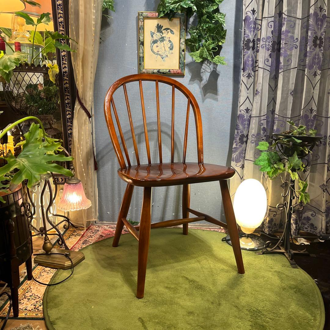 L２　キツツキマーク　ヴィンテージ ヴィンテージ ボーバックチェア