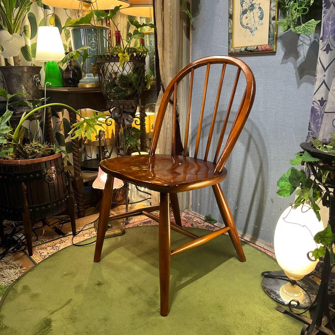 L２　キツツキマーク　ヴィンテージ ヴィンテージ ボーバックチェア