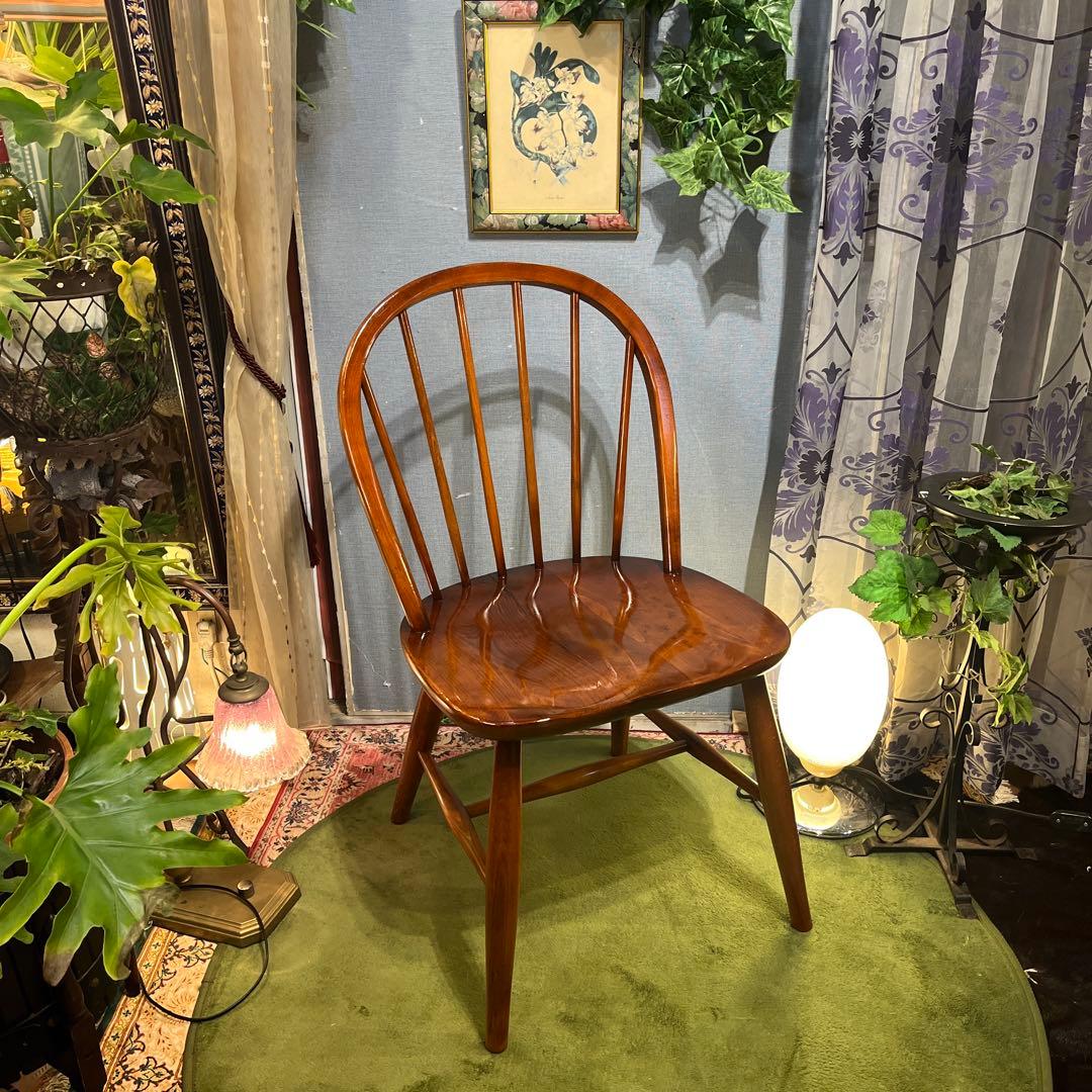 L２　キツツキマーク　ヴィンテージ ヴィンテージ ボーバックチェア