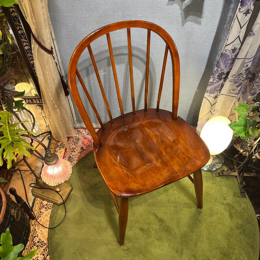 L２　キツツキマーク　ヴィンテージ ヴィンテージ ボーバックチェア