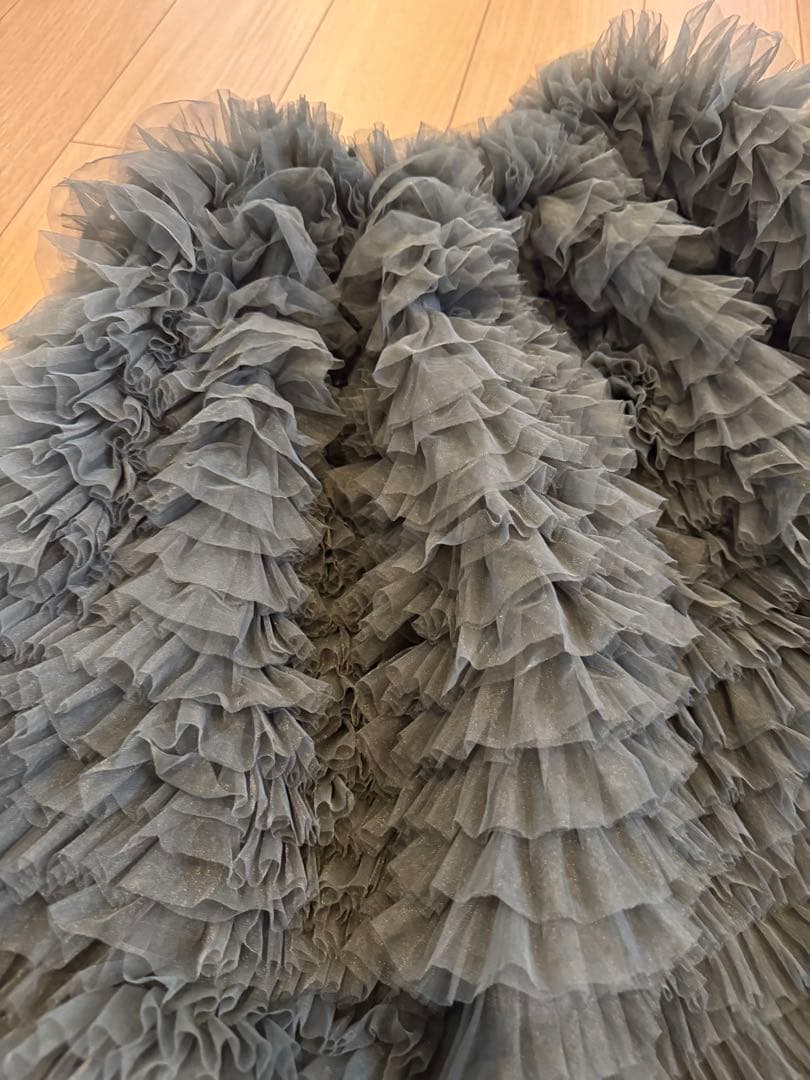 aaa　Bibiy DARLENE SHUSHU SKIRT ダークグレー