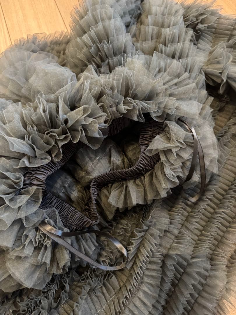 aaa　Bibiy DARLENE SHUSHU SKIRT ダークグレー