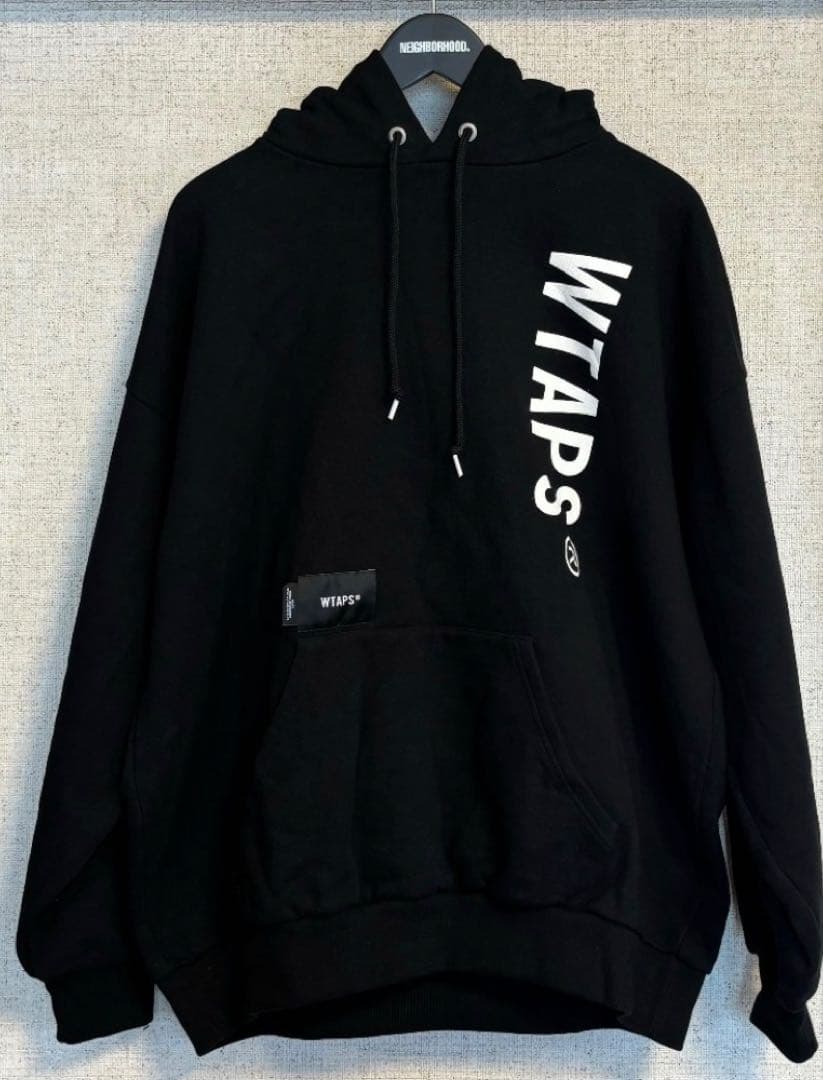 WTAPS ブラックパーカー サイズX03