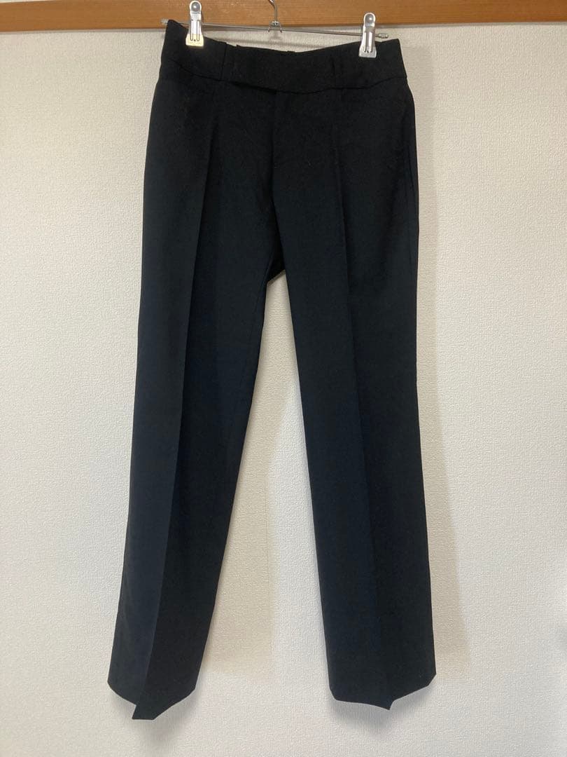 I.M.G.Nブラック洋服の青山　レディースパンツスーツ上下5号